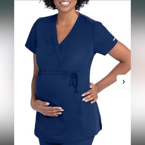 Greys anatomy maternity scrub top